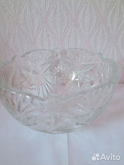 Вазы хрустальные