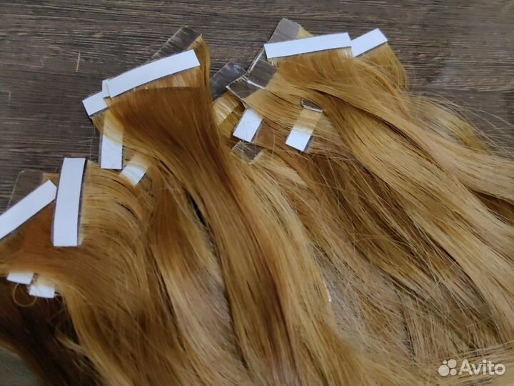 Волосы для ленточного наращивания, натуральные