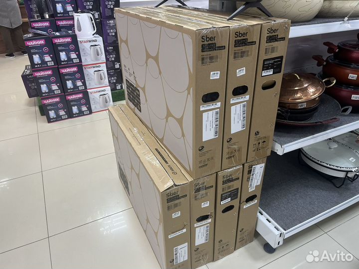 Телевизоры со SMART tv новые 32 дюйма