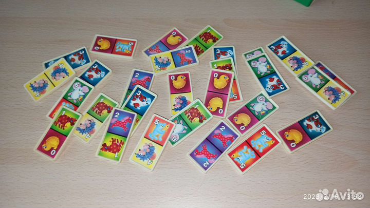 Домино детское б/у