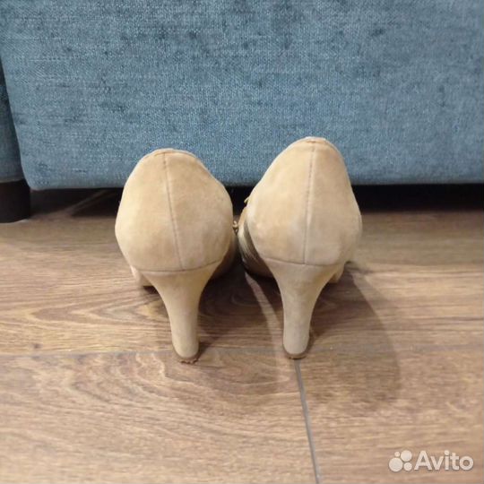 Туфли женские 38 размер замша