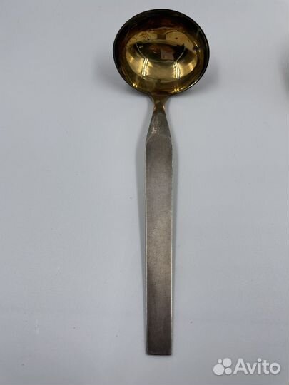 Ложка серебрянная праздничная для варенья 916 СССР