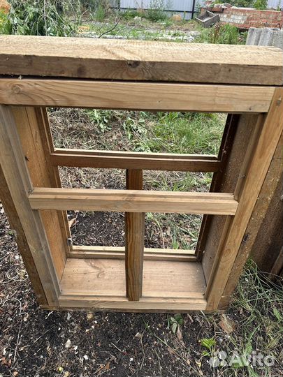 Рамы оконные деревянные