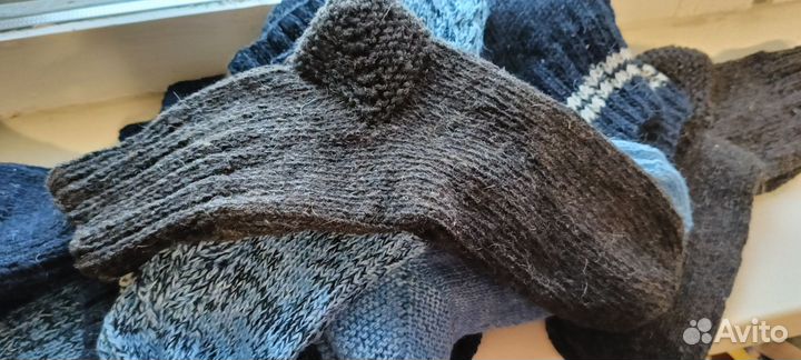Носки вязаные ручной работы мужские, женские