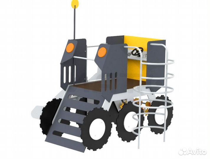 Детская площадка-лабиринт из дерева «Деревенька»