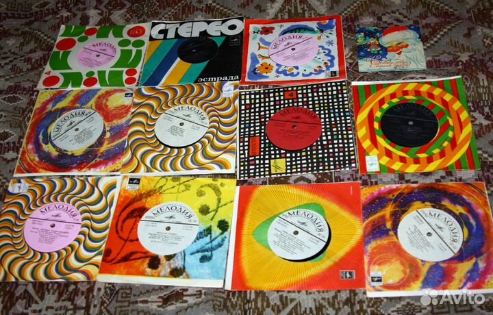 Грампластинки советских времен