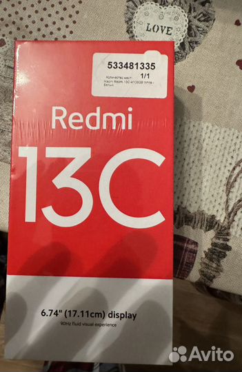 Xiaomi Redmi 13C, 4/128 ГБ