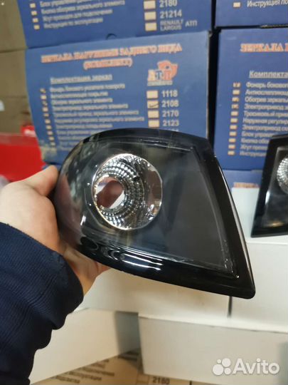 Черные поворотники фар, Ваз 2113-2115 Bosch