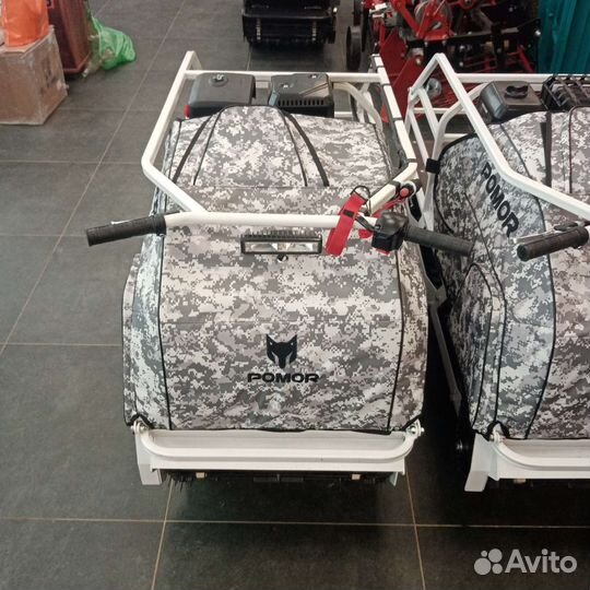 Мотобуксировщик Pomor-M 500 K-20 PRO, 20 л.с