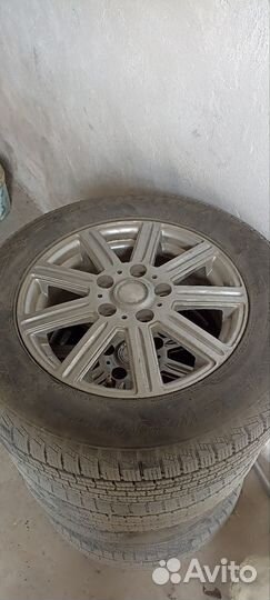 Комплект колес 205/65 r15 на литье