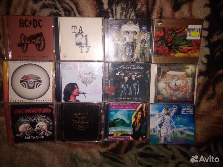 CD аудиодиски музыка. Разные