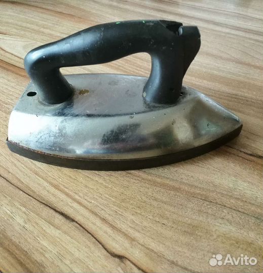 Утюг СССР нагрев на газу