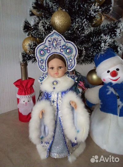 Комплект Снегурочки для куклы Паола Рейна