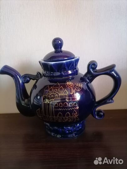 Чайник фарфор Бронницы СССР