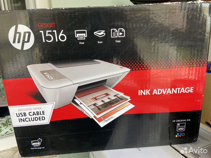 Принтер сканер копир струйный цветной