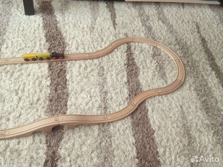 Железная дорога деревянная