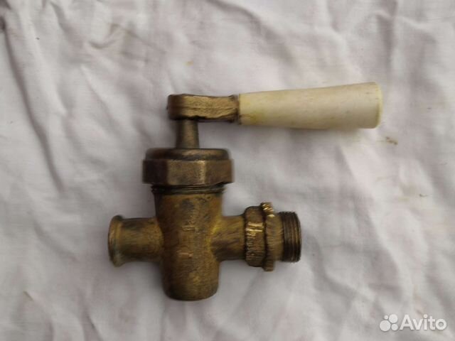 Кран шаровый,старинный