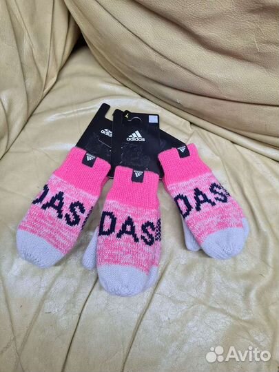 Варежки Adidas новые детские р XS