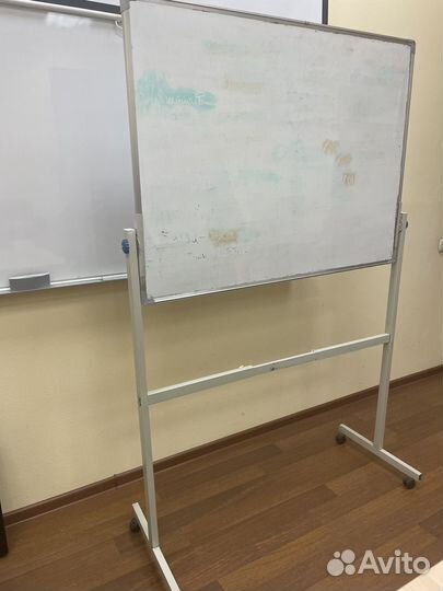 Маркерная доска бу на ножках и колесиках