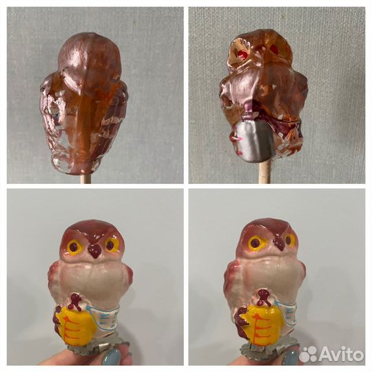 Реставрация елочных игрушек СССР