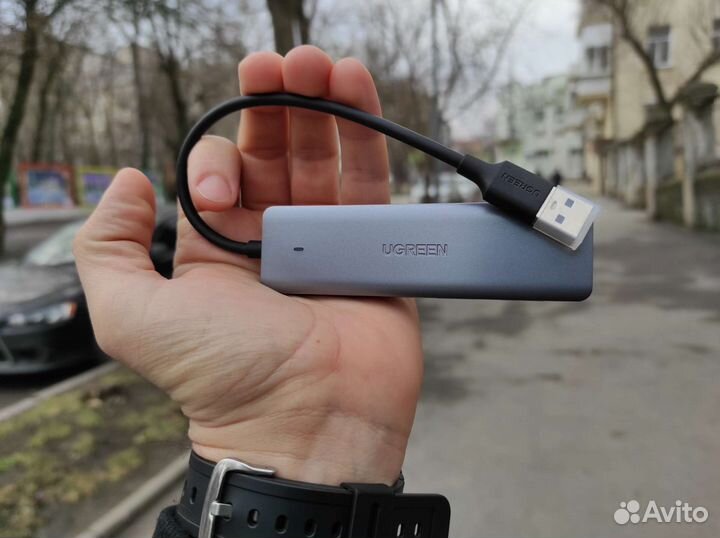 Hub (хаб) USB-концентратор ugreen 50985 4in1