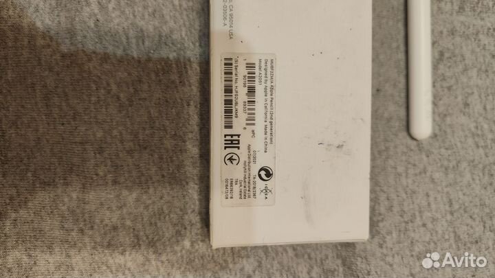 Стилус apple pencil 2