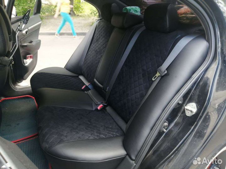 Авточехлы алькантара