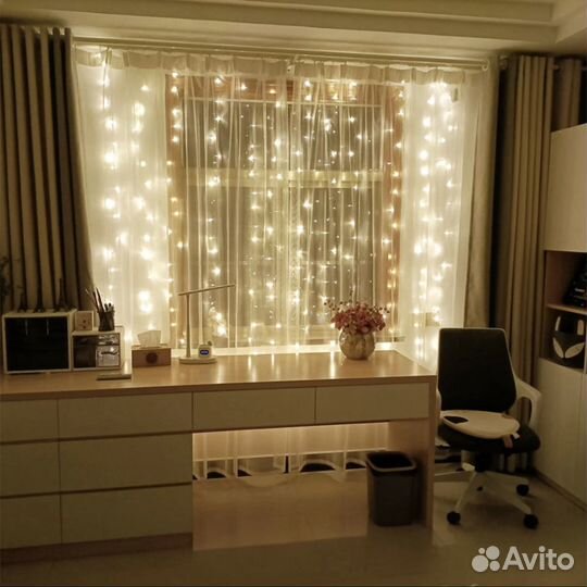 Светодиодная шторка