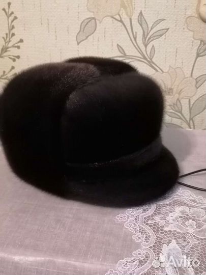 Новая мужская меховая шапка из нутрии