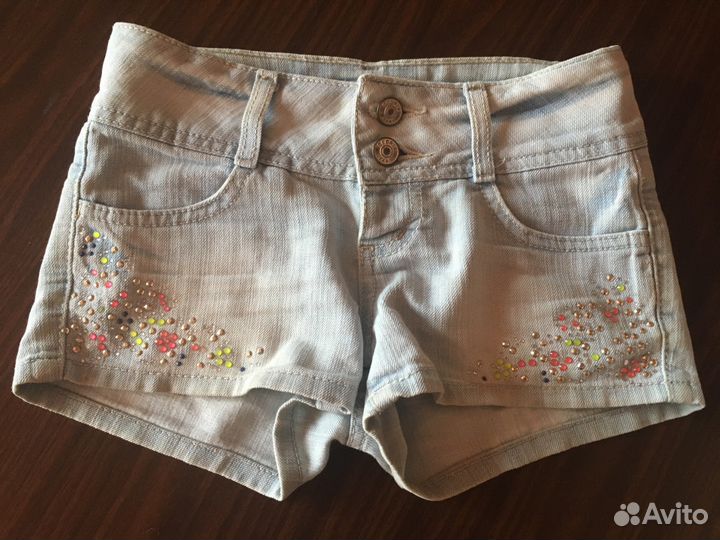 Шортики джинсовые на 9-10 лет