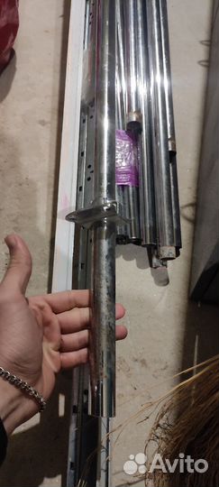 Хромированные трубы и крепежи