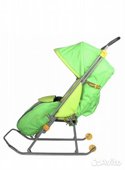 Детские санки с колесами