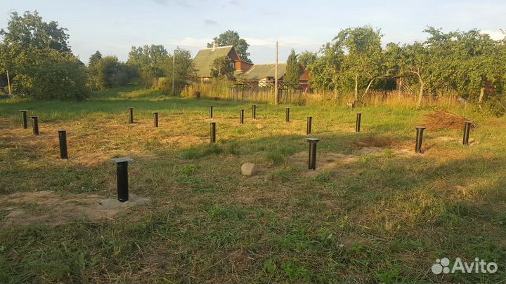 Сваи винтовые D76 L4000