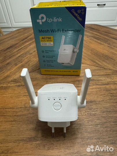 Усилитель wifi сигнала tp link re205 ac750