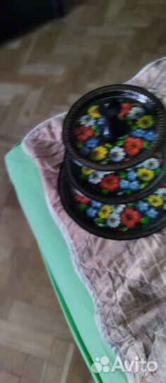 Фрутовница(ваза) жостово настоящее искусство