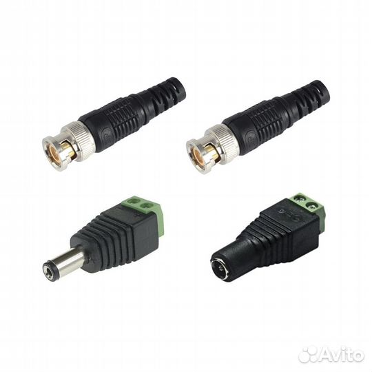 Комплект разъёмов для подключения AHD камеры