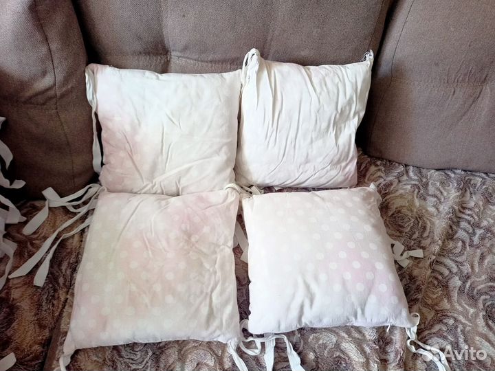 Набор (бортики, одеяло, подушка) в дет. кроватку