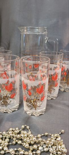 Графин с бокалами СССР