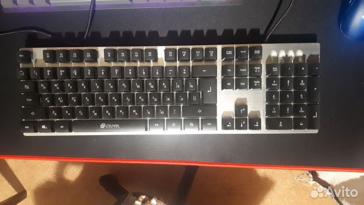 Клавиатура oclick 770G Iron Force Мембранная