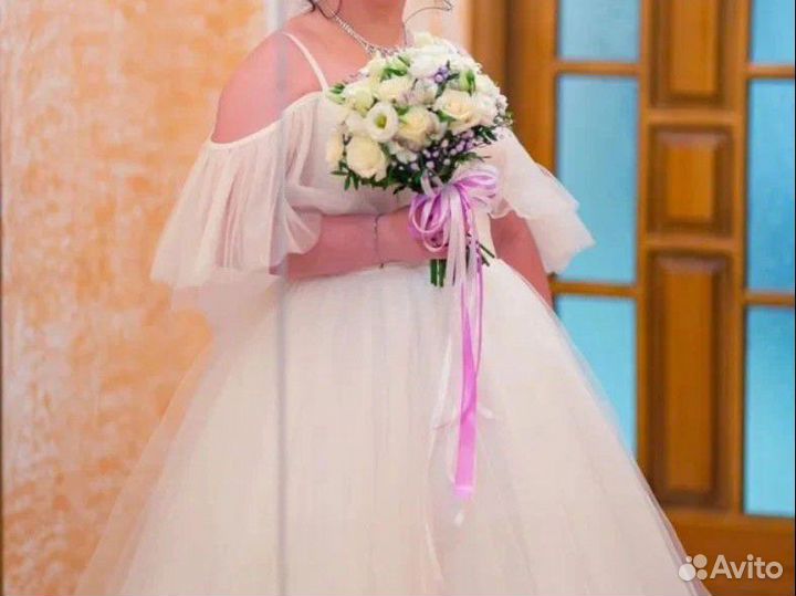 Свадебное платье бу