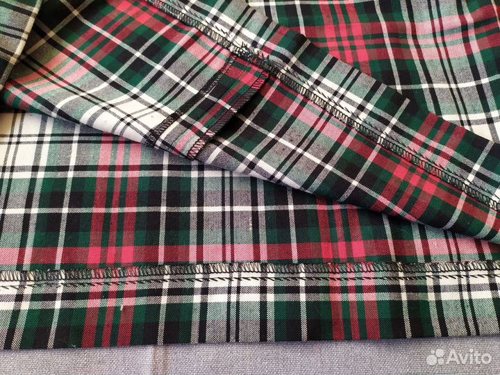 Юбки в шотландскую клетку для девочки р. 140-152