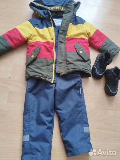 Одежда пакетом на мальчика 92 98
