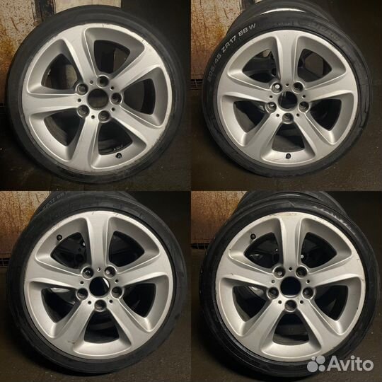 Колеса в сборе на бмв 3 серии 205/45r17 137 стиль