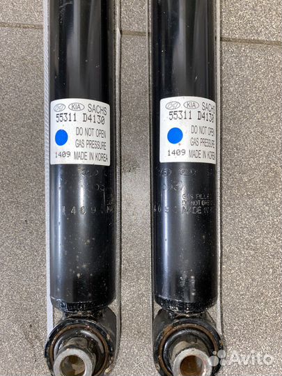 Задние амортизаторы kia optima