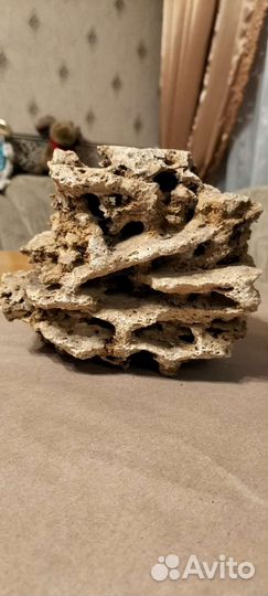 Декор камень песчанник Коряга, Коралл