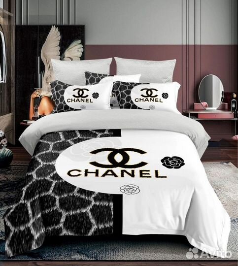 Бельё постельное Versace, Chanel, Gucci, Dior