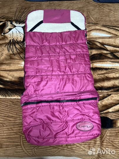 Зимний конверт в коляску или в санки