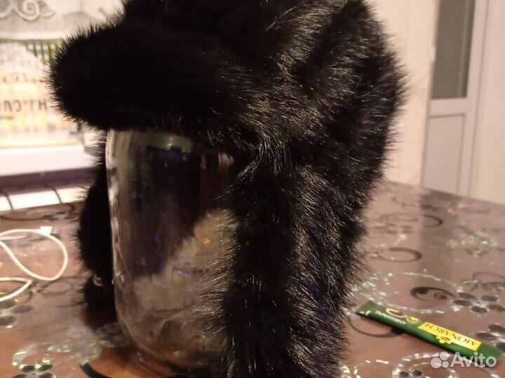 Шапка ушанка женская