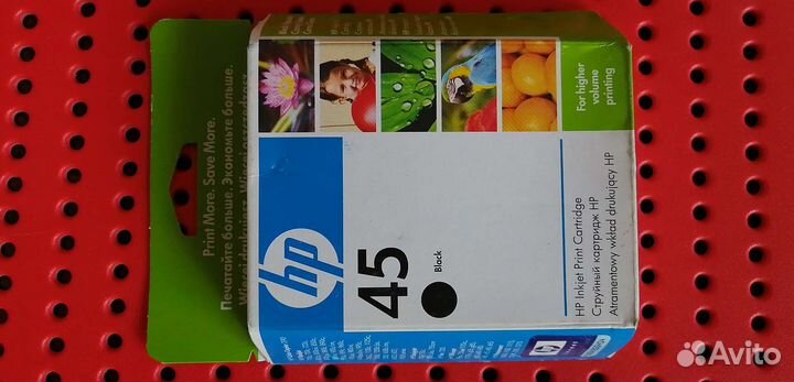 Картриджи HP 45