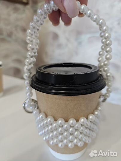 Капхолдер из бусин